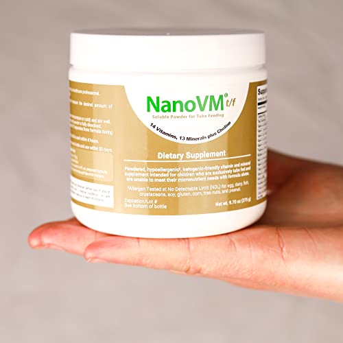 Solace Nutrition NanoVM t/f (275g) Flavorless Powdered Hypoallergenic, Carboh...