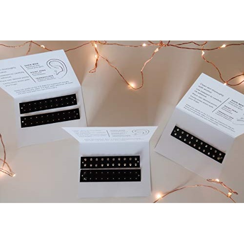 NAO Wellness Swarovski Ear Seeds- Auriculotherapy Seeds Self-Care Acupressure...