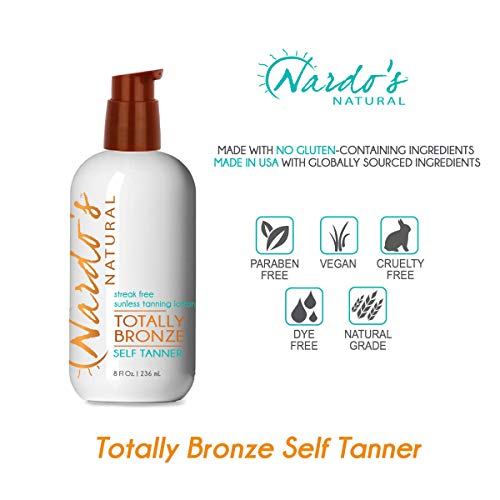 Nardo's Natural Self Tanner As Seen on Shark Tank, All Natural Tanning Lotion...