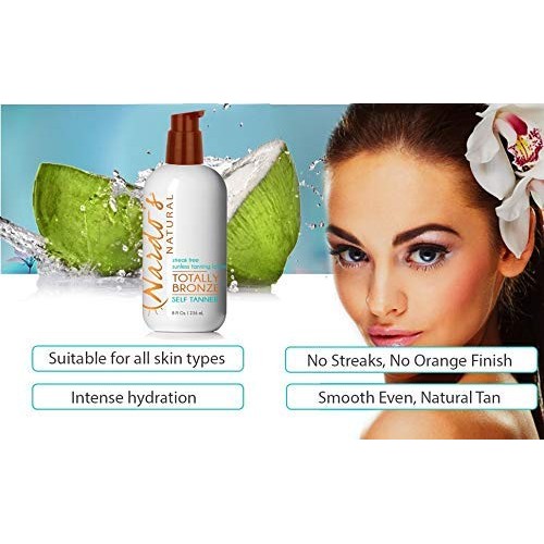Nardo's Natural Self Tanner As Seen on Shark Tank, All Natural Tanning Lotion...