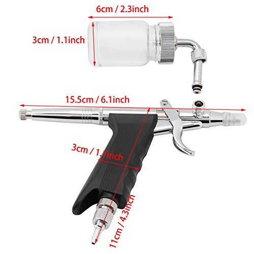 Naroote Air Brush Kit, Oxygen Spray Facial Machine Professional Air Brush Kit...