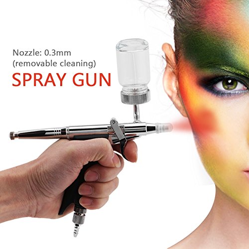 Naroote Air Brush Kit, Oxygen Spray Facial Machine Professional Air Brush Kit...