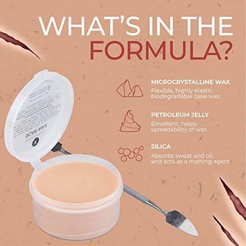 Narrative Cosmetics Modeling Scar Wax with Double Ended Spatula for Special E...