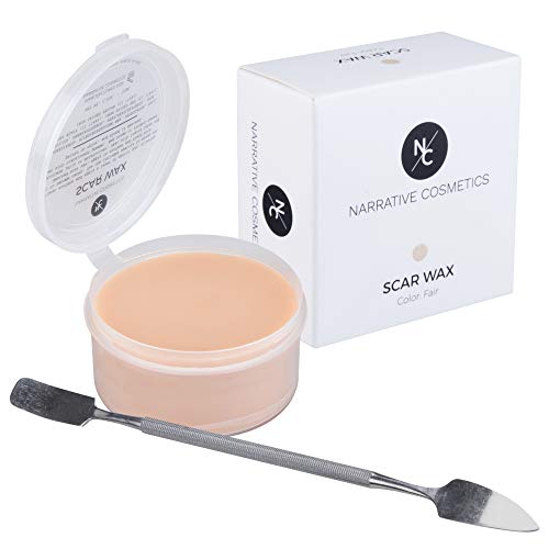 Narrative Cosmetics Modeling Scar Wax with Double Ended Spatula for Special E...