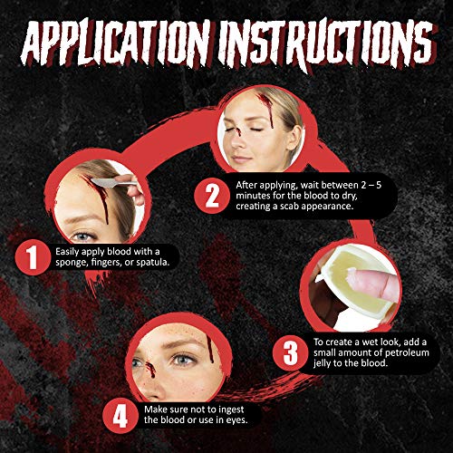 Narrative Cosmetics Scab Blood Paste for Special Effects, SFX Theatrical Stag...