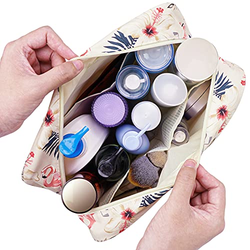 Full Size Toiletry Bag Large Cosmetic Bag Travel Makeup Bag Organizer for Wom...