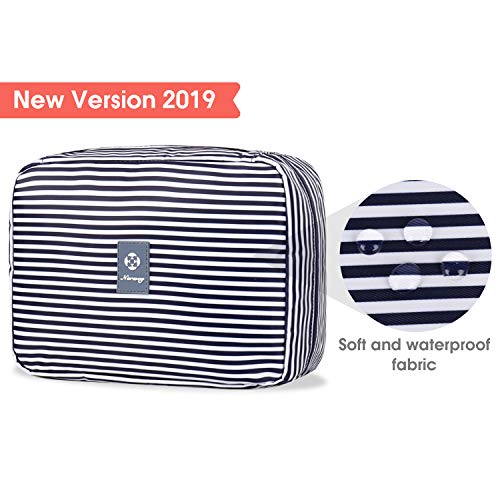 Hanging Travel Toiletry Bag Cosmetic Make up Organizer for Women and Girls Wa...