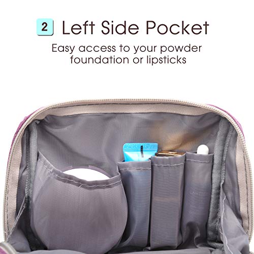 Small Makeup Bag for Purse Travel Makeup Pouch Mini Cosmetic Bag for Women Gi...