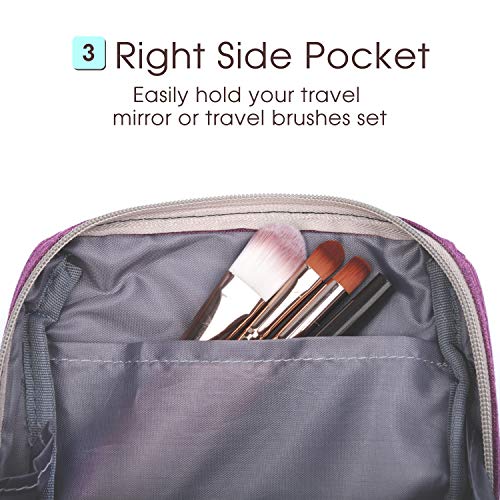 Small Makeup Bag for Purse Travel Makeup Pouch Mini Cosmetic Bag for Women Gi...