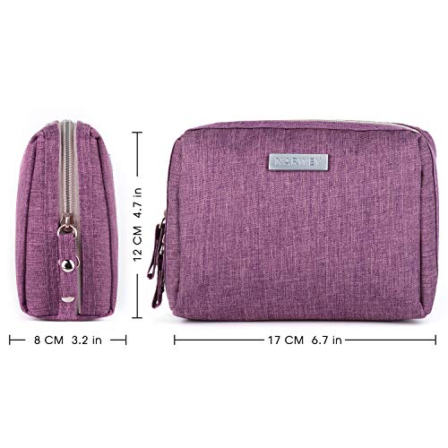 Small Makeup Bag for Purse Travel Makeup Pouch Mini Cosmetic Bag for Women Gi...