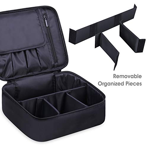 Travel Makeup Bag Large Cosmetic Bag Make up Case Organizer for Women and Gir...