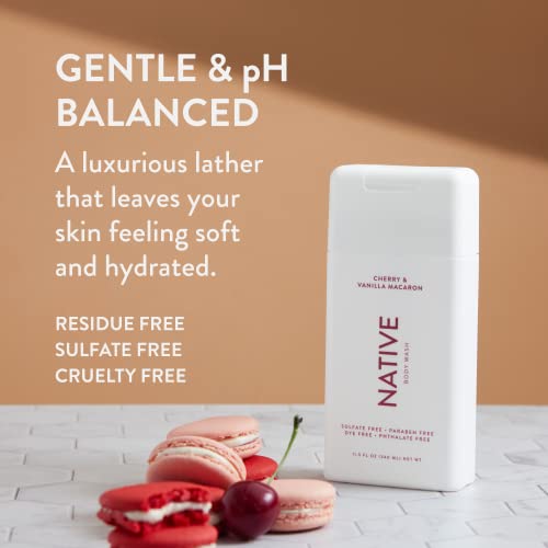 Native Body Wash Natural Body Wash for Women, Men | Sulfate Free, Paraben Fre...