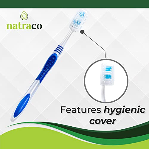 Bulk Toothbrush Pack With Covers | Premium Quality Individually Wrapped Color...