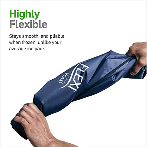 2 FlexiKold Gel Ice Packs (Standard Large: 10.5" x 14.5") - Reusable Cold Pac...
