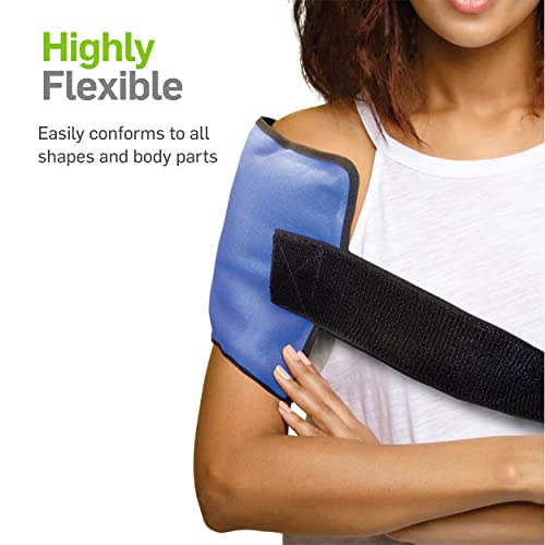 FlexiKold Gel Ice Pack w/Straps (Standard Large: 10.5" x 14.5") - Cold Pack C...