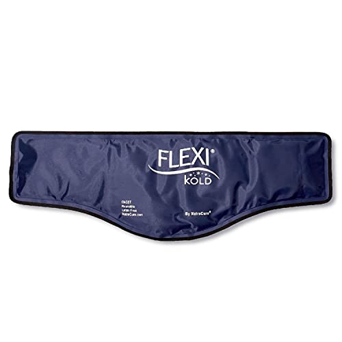 FlexiKold Gel Neck Ice Pack (23" X 8" X 5") - Reusable Cold Pack Compress (Th...