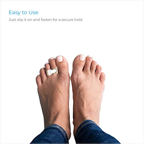 NatraCure Cushioned Toe Wraps - 6 PACK - (May help Broken Toes, Straightening...