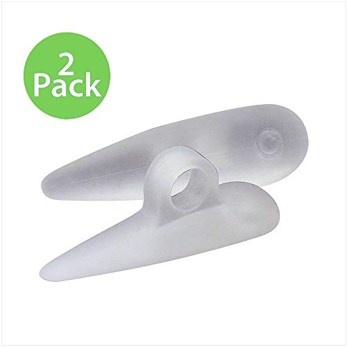 NatraCure Gel Hammer Toe Crest Pads (Left/Right) - 1 Pair – (Toe Straightenin...