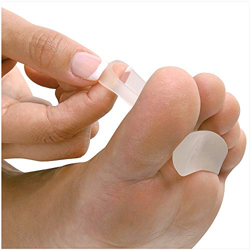 NatraCure Gel Hammer Toe Crest Pads (Left/Right) - 1 Pair – (Toe Straightenin...