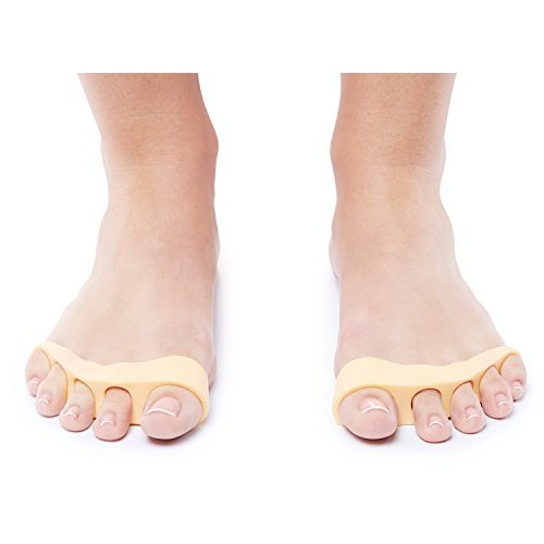 NatraCure Gel Toe Separators - Toe Spacer and Stretcher (Size: S/M Pair) 1033...
