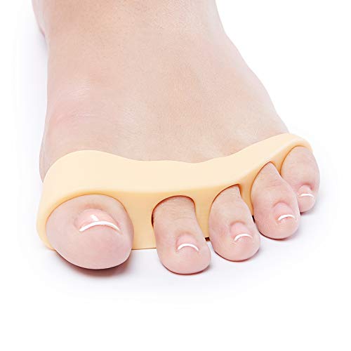 NatraCure Gel Toe Separators - Toe Spacer and Stretcher (Size: S/M Pair) 1033...