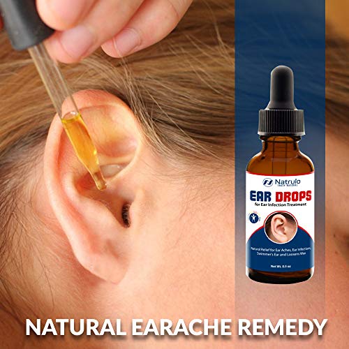 Natural Ear Drops for Ear Infection Treatment – Organic Ear Drops for Adult, ...