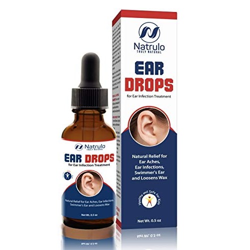 Natural Ear Drops for Ear Infection Treatment – Organic Ear Drops for Adult, ...