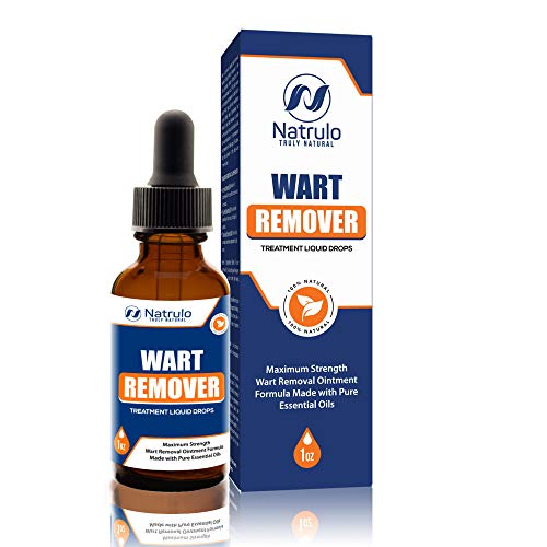 Natural Wart Remover Treatment Liquid Drops – Fast, Safe for Kids, Maximum St...
