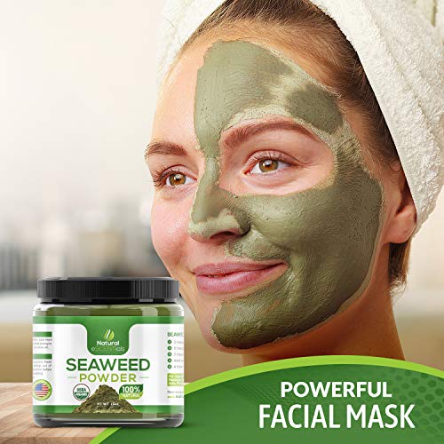 Sea Kelp USDA Organic 1 Lb - Kosher Certified Seaweed Powder - Kelp Powder Or...