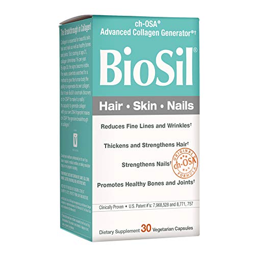 BioSil by Natural Factors, Hair, Skin, Nails, Supports Healthy Growth and Str...