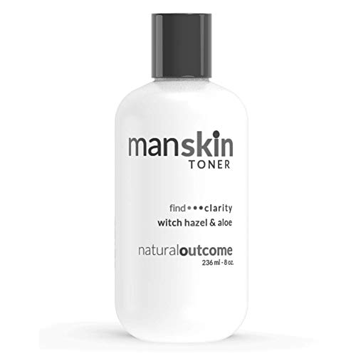 Mens Face Toner by Natural Outcome Skincare, Alcohol Free Pore Cleansing Faci...