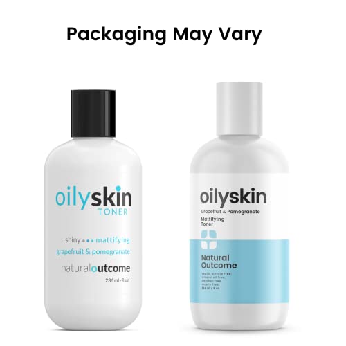 Oily Skin Control Toner for Face by Natural Outcome Skincare - Alcohol Free W...
