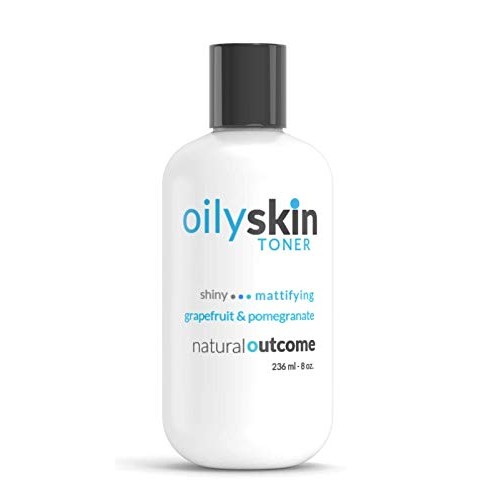 Oily Skin Control Toner for Face by Natural Outcome Skincare - Alcohol Free W...