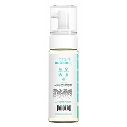 Teen Skin Gentle Foaming Face Wash by Natural Outcome Skin Care - Boys & Girl...