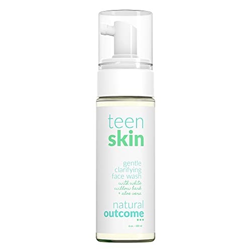 Teen Skin Gentle Foaming Face Wash by Natural Outcome Skin Care - Boys & Girl...