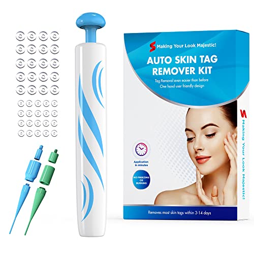 Natural Vine Skin Tag Remover Device Kits, for 2-8mm Tags, for All Body Parts...