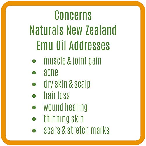 Emu Oil Pure Premium Golden 4 Ounces