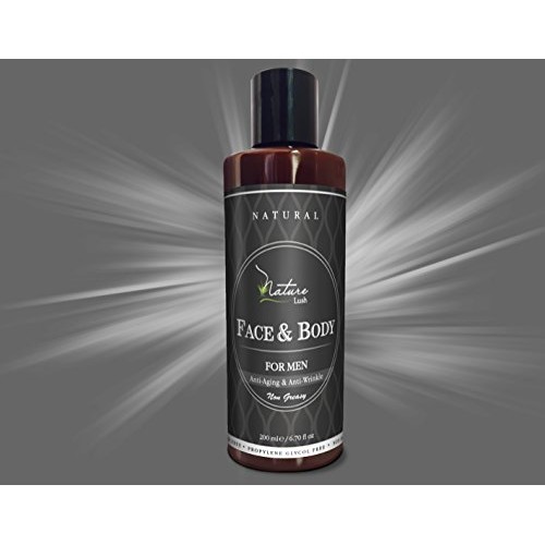 Aftershave & Body Cream for Men. Natural and Organic. Anti-Aging & Sun Protec...