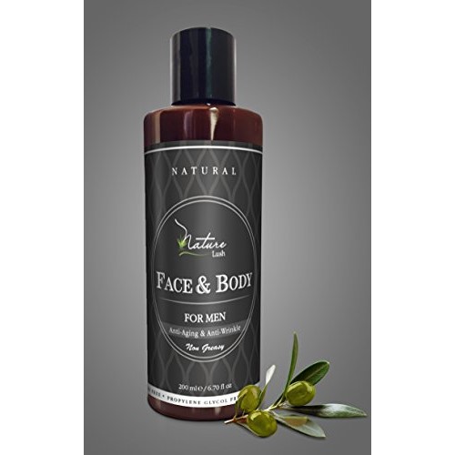 Aftershave & Body Cream for Men. Natural and Organic. Anti-Aging & Sun Protec...