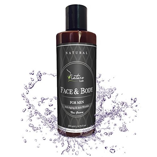 Aftershave & Body Cream for Men. Natural and Organic. Anti-Aging & Sun Protec...