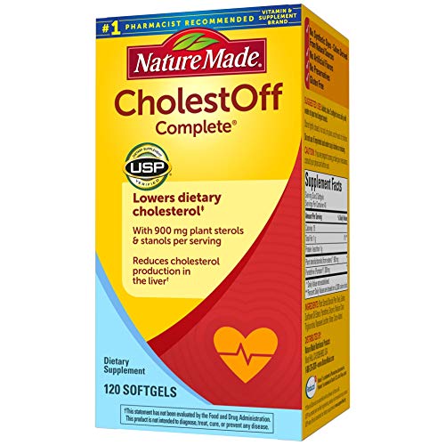 Nature Made CholestOff Complete, Dietary Supplement for Heart Health Support,...
