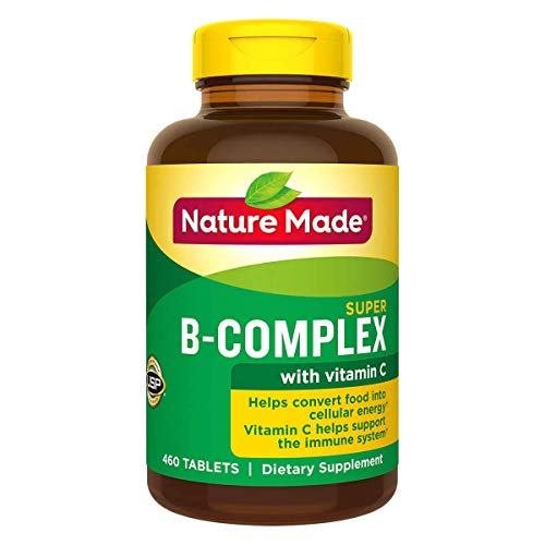 Nature Made Super B Complex Tablets, VarietySize Pack of 460 Count