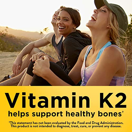 Nature Made Vitamin K2 100 mcg, Dietary Supplement for Bone Support, 30 Softg...