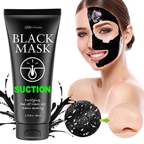 Blackhead Remover Mask Valuable 3-in-1 Kit Purifying Peel Off Mask, With 5 Bl...