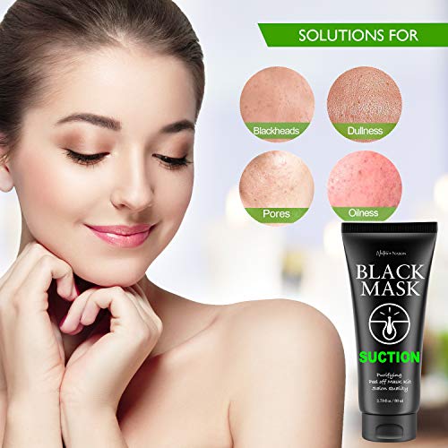 Blackhead Remover Mask Valuable 3-in-1 Kit Purifying Peel Off Mask, With 5 Bl...