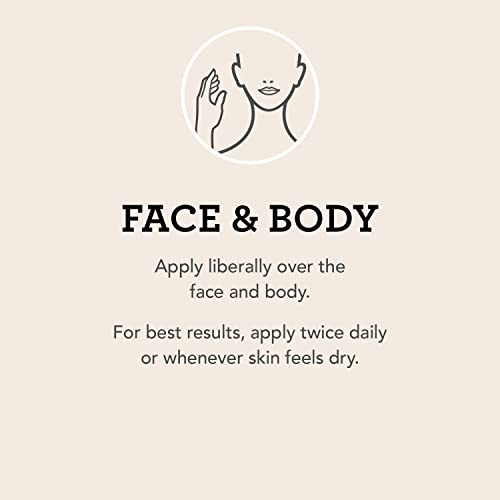 NATUREWELL Shimmering Vanilla Moisturizing Cream for Face, Body & Hands, Non-...