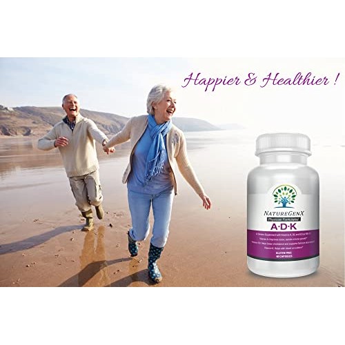 NatureGenx - Vitamin ADK - Dr Formulated, Bioavailable - Vitamins A 5,000 iu ...