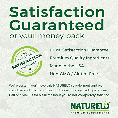 NATURELO Hair, Skin and Nails Vitamins - 5000 mcg Biotin, Collagen, Natural V...