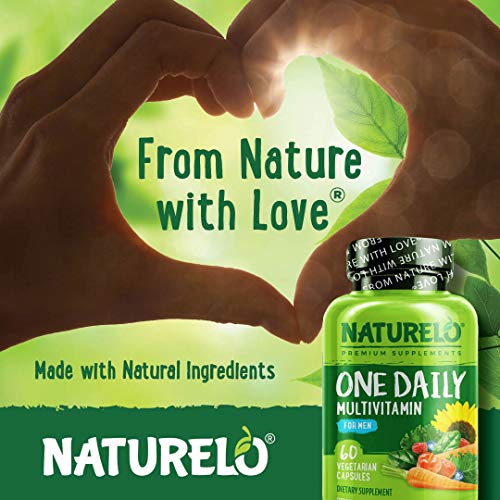 NATURELO One Daily Multivitamin for Men - with Vitamins & Minerals + Organic ...