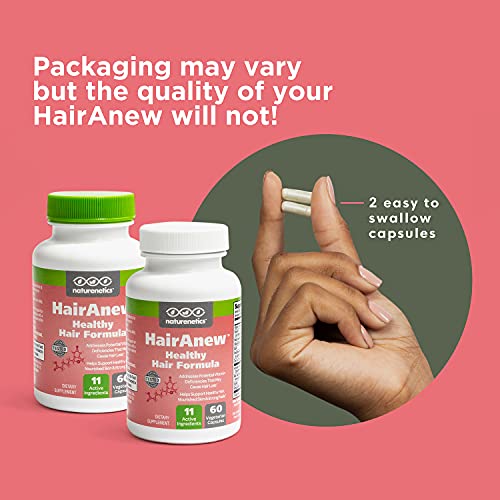 naturenetics HairAnew Hair Growth Vitamins for Thicker Stronger Hair| Works f...